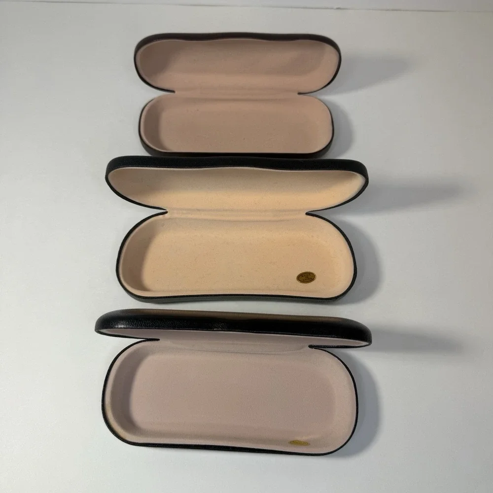 3 Pack‎ Glasses Case Hard Shell Eye Glass Case Glasses Holder Pocket Portable